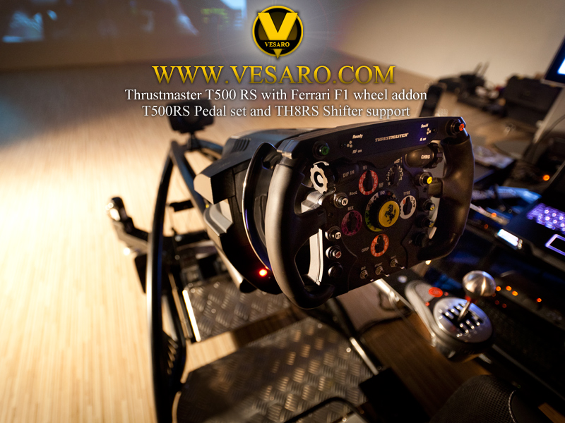 Thrustmaster T500RS Wheel, Pedals and TH8RS Shifter Support « Vesaro