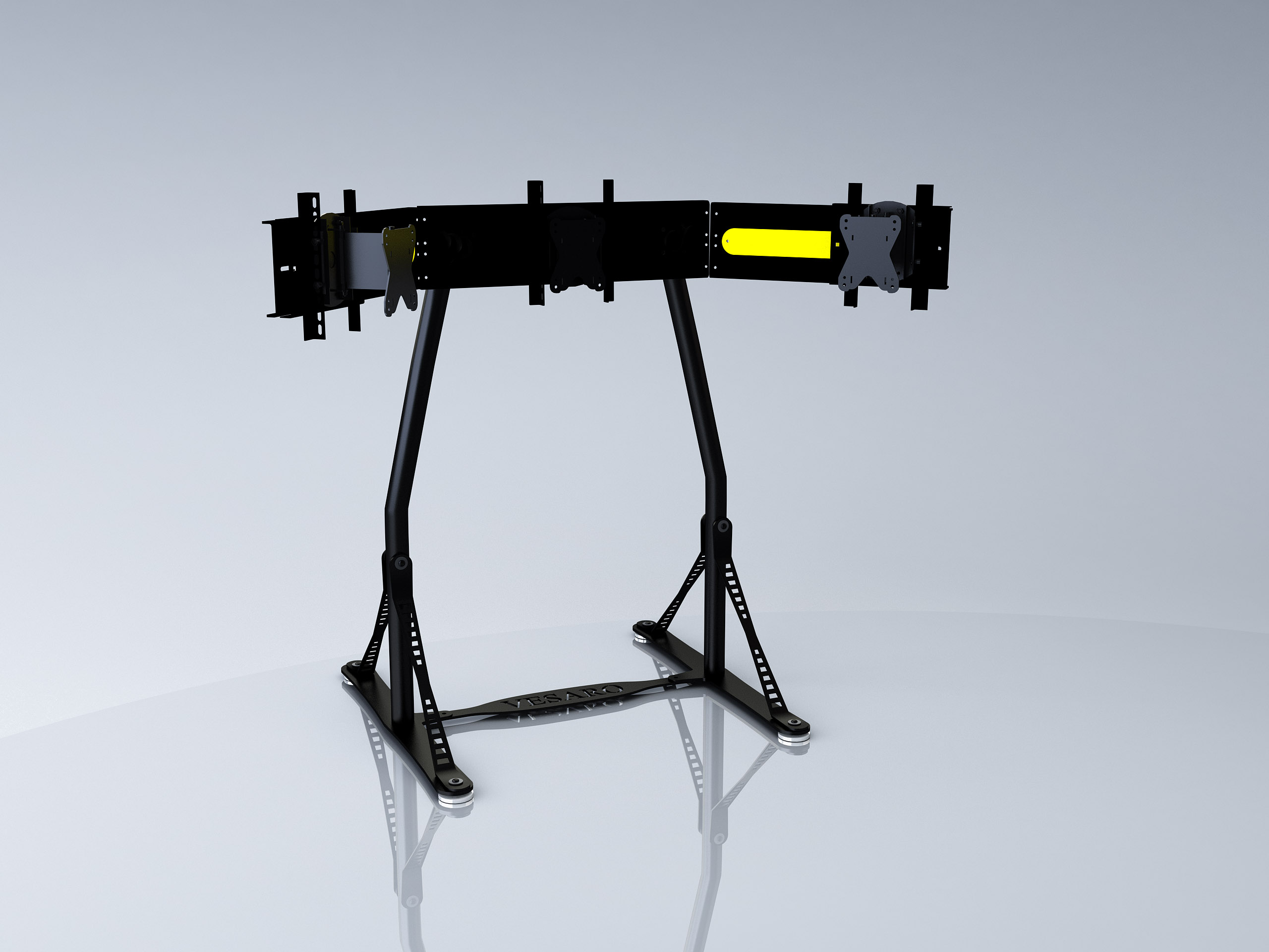 Triple Display Stand Compact