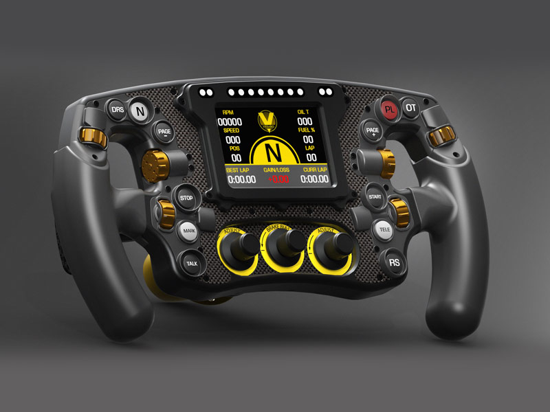 Pro Controls V-Spec Formula Extreme + Clutch Paddles 