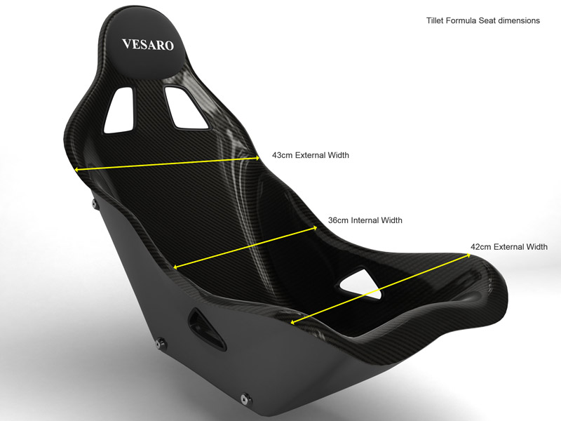 Tillet B4 Seat Dimensions