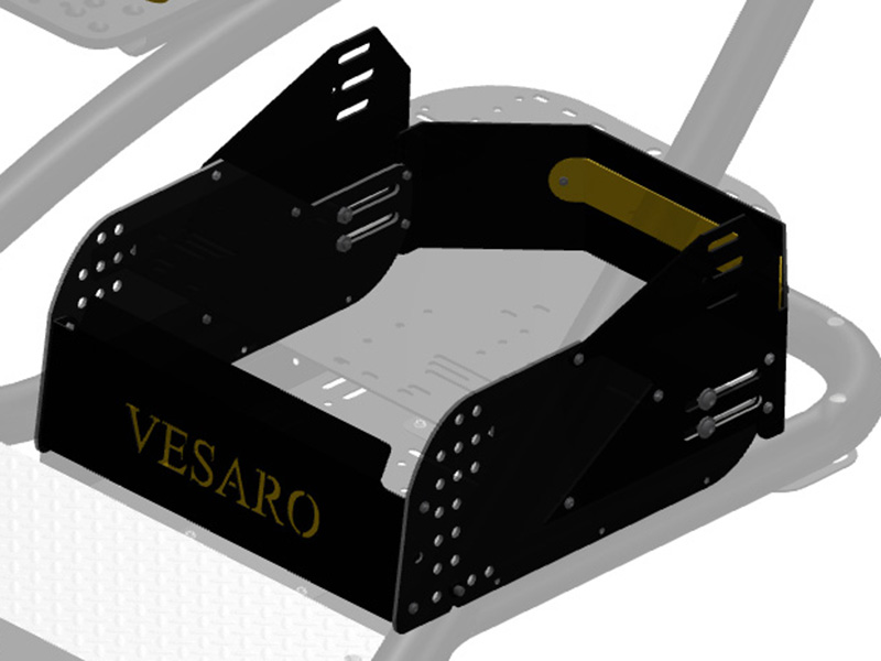 Vesaro I Modular Under Pedal Storage System