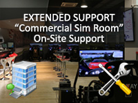 Commercial Sim Room - On-Site Support