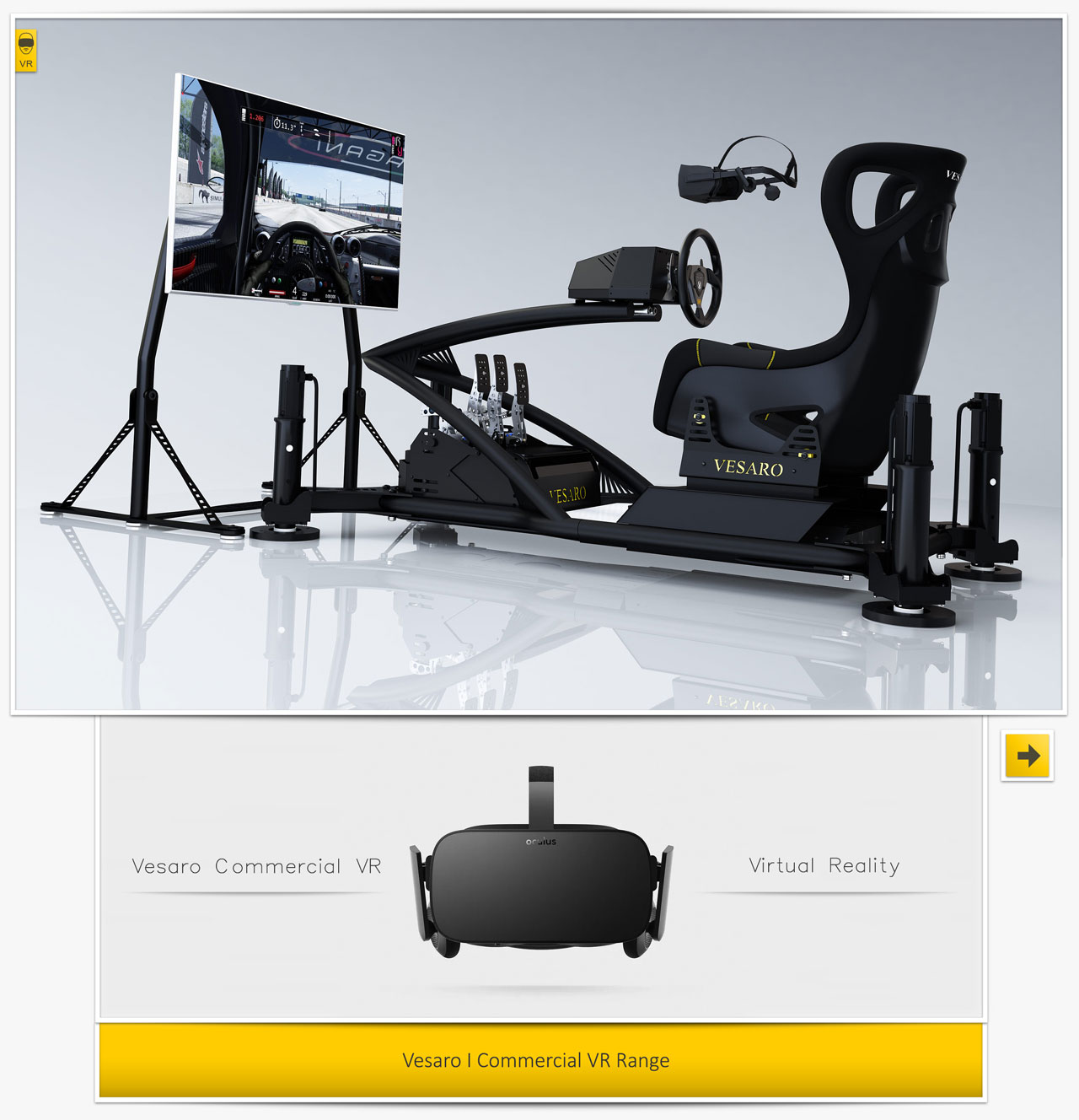 Vesaro  Racing and Flight Simulators - Vesaro